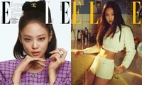 Jennie BLACKPINK khoe phong cách chuẩn &quot;girl crush&quot; trên 6 trang bìa tạp chí ELLE Hàn