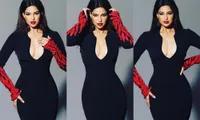 Hoa hậu Harnaaz Sandhu xứng danh &quot;beauty queen&quot;, đẹp như phượng hoàng trong bộ ảnh mới