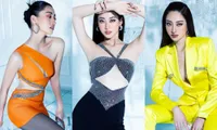 Hoa hậu Lương Thùy Linh khoe hình thể đẹp nhất nhì làng nhan sắc Việt với thiết kế cut-out