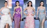 Miss World Vietnam: Hoa hậu Thùy Tiên và Đỗ Thị Hà khoe nhan sắc lộng lẫy trên sàn runway