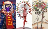 Ý tưởng trang phục dân tộc Miss Universe Vietnam 2022: Từ bánh tráng trộn đến vựa ve chai