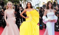&quot;Đại chiến&quot; thảm đỏ Liên hoan phim Cannes: Anne Hathaway hay Elle Fanning mặc đẹp nhất?