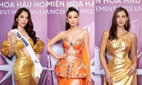 Hoa hậu Khánh Vân đẹp lộng lẫy bên dàn thí sinh Hoa hậu Hoàn Vũ Việt Nam 2022