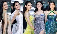 Ngắm sắc vóc nổi bật và thành tích học tập đáng nể của Top 5 Miss World Vietnam 2022