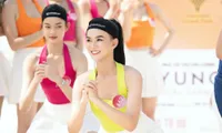 Hoa hậu Việt Nam 2022: 35 thí sinh khoe hình thể khỏe khoắn ở phần thi Người đẹp thể thao