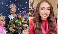 Tân Hoa hậu Hoàn vũ R&apos;bonney Gabriel lộ diện sau đăng quang, nhan sắc đời thường ra sao?