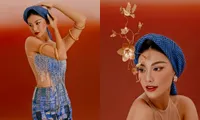 Á hậu Kim Duyên khoe nhan sắc ngày càng mặn mà trong bộ ảnh đón Tết Quý Mão