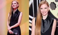 Chủ nhân tượng vàng Oscar Jessica Chastain diện thiết kế Xuân Hè 2024 của Công Trí