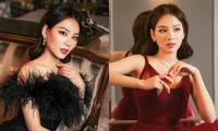 Hoa hậu Mai Phương khoe bộ ảnh đón Noel trước thềm lên đường dự thi Miss World