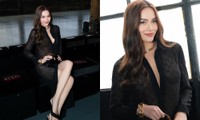 Hồ Ngọc Hà ghi điểm với cách xử lý trang phục hiểm hóc tại Milan Fashion Week