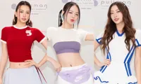 Hoa hậu Tiểu Vy, Thanh Thủy khoe hình thể hút mắt trong trang phục thể thao