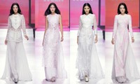 Á hậu Trương Thị May tái xuất ấn tượng, là &quot;nàng thơ&quot; của NTK Thủy Nguyễn