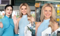 Nhan sắc tựa công chúa Disney của đương kim Miss World 2024 khi tới Việt Nam