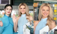 Nhan sắc tựa công chúa Disney của đương kim Miss World 2024 khi tới Việt Nam