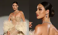 Ngắm thiết kế dạ hội được Lydie Vũ diện trong Bán kết Miss Supranational 2024