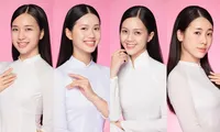Top 41 Hoa hậu Việt Nam 2024 khoe nét đẹp thanh thuần trong tà áo dài trắng