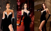 Dàn Hoa hậu diện cùng một thiết kế: Thanh Thủy và Miss Cosmo gây ấn tượng