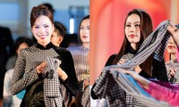 Hoa hậu Lê Hoàng Phương, Á hậu Ngọc Hằng ghi dấu ấn tại Vũ hội Khăn rằn
