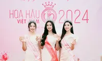 Hoa hậu Việt Nam 2024 Trúc Linh và 2 Á hậu hát 