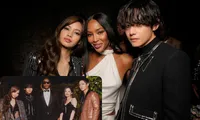 Bộ tứ Đại sứ CELINE hội tụ: V, Lisa khoe visual &quot;bén đứt tay&quot; cạnh &quot;báo đen&quot; Naomi