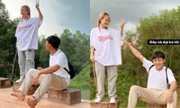 Cuối cùng Mũi trưởng Long cũng đăng ảnh chụp với Hậu Hoàng, gọi nữ YouTuber là &quot;đại ka&quot;