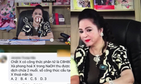 Đang livestream thì có dân mạng nhờ giải bài tập Hoá, ê-kíp bà Phương Hằng đã làm thế nào?