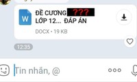 Học sinh lớp 12 &quot;khoe&quot; đề cương ôn tập, nhìn tên môn học nhiều người lại &quot;bật ngửa&quot;