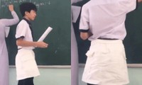 Nam sinh bị rách quần nhưng lại được gọi lên bảng, cách &quot;chữa cháy&quot; khiến cả lớp phì cười
