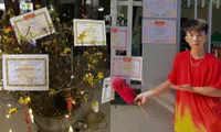 Không chỉ treo giấy khen lên cây cảnh, teen còn khoe thành tích với cách thức &quot;bá đạo&quot; này
