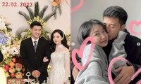 Cầu thủ Hà Đức Chinh tổ chức lễ ăn hỏi với bạn gái hotgirl, chính thức thành &quot;hoa có chủ&quot;