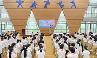 Hà Nội: Các bạn học sinh THCS Lê Quý Đôn (Long Biên) bày tỏ tâm tư qua &quot;Điều em muốn nói&quot;