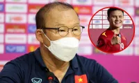 HLV Park Hang-seo: &quot;Quang Hải muốn tham gia vào trận đấu ngày mai nên tôi gọi lên tuyển&quot;