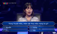 Câu hỏi về Truyện Kiều trong &quot;Ai Là Triệu Phú&quot; khiến người chơi lẫn khán giả lúng túng