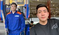 Ngắm loạt ảnh của trai đẹp đổ xăng khiến dân mạng &quot;đứng ngồi không yên&quot;