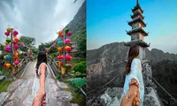 Ngỡ ngàng cảnh sắc &quot;mỹ cảnh nhân gian&quot; Hang Múa (Ninh Bình) dịp Tết Dương lịch 2023