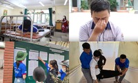 Những thí sinh đặc biệt của kỳ thi tốt nghiệp: Nằm sấp làm bài, không giấy tờ tùy thân do nhà cháy