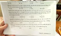 Sau nghi vấn lọt đề môn Văn, Bộ GD&amp;ĐT tiếp tục xác minh thông tin lọt đề môn Toán