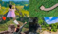 Ngắm mùa Thu lãng mạn tại &quot;thiên đường sống ảo&quot; Hang Múa (Ninh Bình) dịp nghỉ lễ