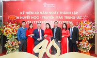 Lễ kỷ niệm 40 năm Ngày thành lập Viện Huyết học - Truyền máu Trung ương