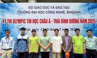 6/6 học sinh Việt Nam đạt huy chương tại Olympic Tin học Châu Á - Thái Bình Dương 2025