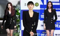 Mẫu váy Balmain khiến sao Hàn “đụng hàng” tới tấp từ trong phim tới thảm đỏ