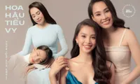 Bộ ảnh chứng minh nhan sắc đỉnh cao của Hoa hậu Tiểu Vy là được thừa hưởng từ mẹ
