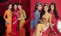 Ngắm Top 3 Hoa Hậu Việt Nam 2020 đẹp sắc sảo, ấn tượng trong những tà áo dài đón Tết