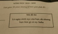 Giáo viên đặt mã đề đậm chất “cà khịa” khiến nhiều teen chỉ biết ngậm ngùi cay đắng