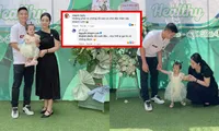 Vợ sắp cưới của Bùi Tiến Dũng khiến cư dân mạng tranh cãi khi đăng ảnh gia đình