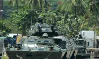 Quân đội Philippines tại Marawi (đảo Mindanao). Ảnh: AFP