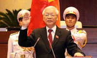 Chủ tịch nước Nguyễn Phú Trọng tuyên thệ nhậm chức