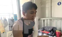 Shipper Lâm Anh Đạt bị người nhận hàng đánh gãy cả 2 tay. Ảnh: (NVCC)