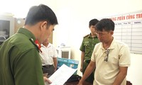 Công an tỉnh Quảng Ngãi đã khởi tố vụ án, khởi tố bị can, thực hiện lệnh bắt tạm giam, lệnh khám xét đối với ông Võ Quang Phát - Giám đốc Trung tâm Đăng kiểm xe cơ giới 76-03D. Ảnh: CACC