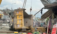Người dân vẫn chưa hết ám ảnh, kể lại vụ xe tải đâm loạt xe máy khiến 4 người thương vong